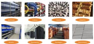 Uhf rfid тег со светодиодной подсветкой, 860-960 МГц, без аккумулятора, пассивная rfid-этикетка, активированная наклейка для файлов/библиотеки - Product Image 5