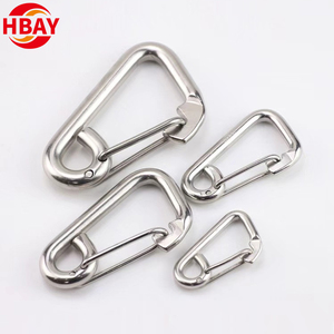 Trung Quốc Nhà sản xuất của M6 gian lận phần cứng 304 thép không gỉ mùa xuân snap clip móc với kết thúc đồng bằng xoay Snap móc - Product Image 4