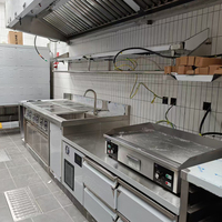 Complete oplossing voor professionele keukenuitrusting: brood, cake, gas, elektrisch bakken, fruit, maïs, noten, sojabonen, ingrediënten, geborsteld