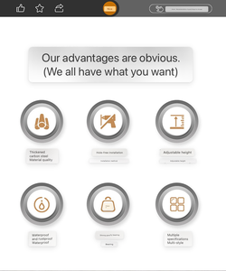 Scaffale Portaspezie in Metallo per Cucina e Bagno, Organizzatore per <span class=keywords><strong>Detersivi</strong></span>, Accessori da Cucina Bestseller - Product Image 5