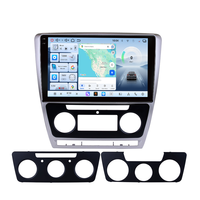 Nouveau système audio de voiture Android 15 avec écran tactile IPS WIFI, DSP, navigation GPS, autoradio pour Skoda Octavia 2007-2014
