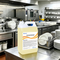 Détergent liquide pour lave-vaisselle automatique, éliminant la graisse tenace des aliments