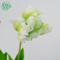 Premium elegante roze 68cm kunstzijde tulpenboeket voor binnenhuisdecoratie, bruiloft, bruidsfeest, tafeldecoratie
