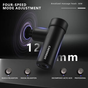 <span class=keywords><strong>Mini</strong></span> Pistola de Masaje de 3200 RPM y 20 kg de Empuje |   4 cabezales intercambiables |   Masajeador Muscular Portátil de Tejido Profundo para Gimnasio y Uso Doméstico - Product Image 5