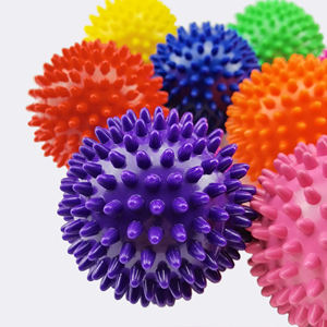 Spikyマッサージボールポータブルフットバック筋肉深部筋膜リリーススパイクマッサージャーローラーボール6.5cm 7cm 9cmピーナッツボール - Product Image 4