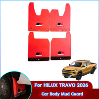 Garde-boue pour Toyota Hilux Travo 2026+ 4x4 Pickup, garde-boue ABS, pare-boue, extensions d'ailes, accessoires extérieurs, modèle en gros