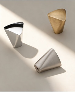 Poignée de meuble en alliage de zinc brossé, barre de tirage, bouton de tiroir pour armoire de cuisine - Product Image 2