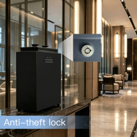 Diffuseur de parfum intelligent professionnel de luxe pour hôtel commercial, à double atomiseur, pour sol, grande capacité, pour huiles essentielles, compatible CVC