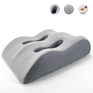 Almohada Ergonómica <span class=keywords><strong>para</strong></span> Elevación de Piernas, <span class=keywords><strong>para</strong></span> Recuperación Postoperatoria, Alivio de la Hinchazón, Cojín de Espuma Viscoelástica <span class=keywords><strong>para</strong></span> Rodillas, Tobillos y <span class=keywords><strong>Pies</strong></span> - Product Image 5
