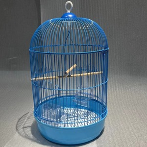 Köpek kafesi yüksek kaliteli dairesel kuş kafesi kolay kurulum kapalı açık kullanım için nefes demir şasi <span class=keywords><strong>Aviary</strong></span> asılı fabrika - Product Image 4