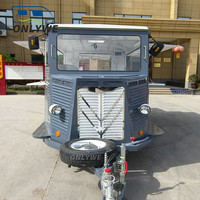 Nouveau véhicule de cuisine mobile vintage food caravan remorque retro citroen hy ice cream coffee food truck van entièrement équipé à vendre