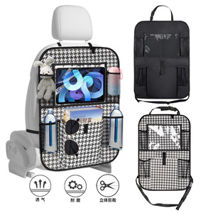 <b>Car</b> Storage Bag Oxford Cloth Anti-Kick Seat Back Organizer For <b>Car</b> Interior With Multiple Pockets And Bottle Holders - Product Image 3