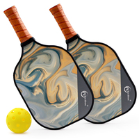 Zhensheng – Ensemble de raquettes de pickleball en fibre de verre personnalisées, légères, pour l'exercice en extérieur – Promotion en gros