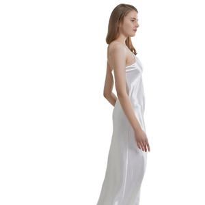 Ropa de Dormir de Seda Pura de Lujo al por Mayor, Camisón de 22 Momme, Vestido de Seda 100% Pura para Mujer - Product Image 5
