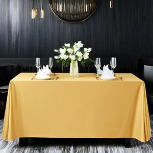 Dailu - Mantel Rectangular de Satén de Poliéster Reutilizable de Alta Calidad Personalizado al por Mayor para Banquetes, Eventos y Decoración - Product Image 4