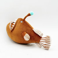 Vente en gros de nouveau design poupée en peluche lanterne poisson raie manta mer profonde Melanocetus Johnsonii bosse baudroie jouet en peluche