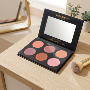 Paleta de Rubor Mineral Personalizada OEM, Resistente al Agua, Certificada Halal, Acabado Mate, Venta al Por Mayor de ProduxPro Malasia - Product Image 3