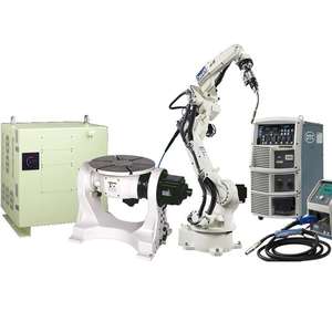 Bras de robot de soudage laser 6 axes OTC FD-B6L avec station de nettoyage de pistolet CNGBS, moteur et boîte de vitesses pour robot de soudage - Product Image 2