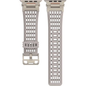 Bracelet sport respirant creux mécanique Upro pour Apple Watch Ultra 3 2 49 mm Série 11 10 9 8 7 46 mm 45 mm iWatch, bracelet en silicone - Product Image 6