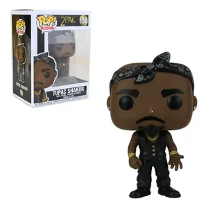 Gilet Tupac avec bandana pour Funko Pop! Figurine en vinyle #158 Figurines en résine sur mesure pour la collecte de jouets militaires - Product Image 4
