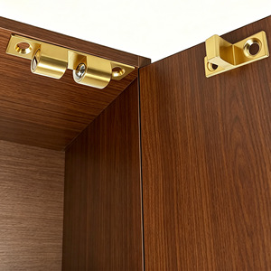 Loquets de porte en alliage de zinc pour portes d'armoires, quincaillerie de meubles modernes, loquet d'armoire durable - Product Image 1