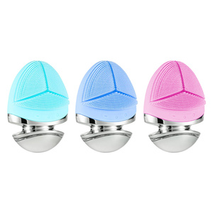 Produits les plus vendus 2024 Lifting du <span class=keywords><strong>visage</strong></span> Massage sonique étanche <span class=keywords><strong>Brosse</strong></span> de nettoyage du <span class=keywords><strong>visage</strong></span> en silicone électrique - Product Image 2