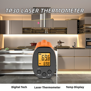 ThermoPro Digital Laser <span class=keywords><strong>Gun</strong></span> Termômetro para <span class=keywords><strong>Amazon</strong></span> Top Seller para Uso Industrial Doméstico Forno & Monitoramento da Temperatura Alimentar - Product Image 2