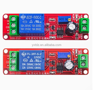YIXINTAI <strong>NE555</strong> <strong>Timer</strong> Switch Adjustable Module Time Delay Relay Module DC 5V / 12V Delay Connect - Product Image 1