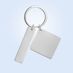 <span class=keywords><strong>Llavero</strong></span> con grabado de retrato fotográfico de acero inoxidable <span class=keywords><strong>personalizado</strong></span> DIY, superventas, tira cuadrada, logotipo transfronterizo, <span class=keywords><strong>foto</strong></span> Digital - Product Image 6