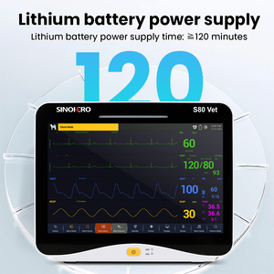 Nuovo Arrivo Monitor Veterinario Multiparametrico per la Cura degli Animali Domestici per Cliniche e Ospedali Monitor Portatile Medicale per Pazienti Animali - Product Image 5