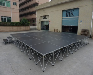 Flexible riser aluminum portable <b>stage</b> choirs <b>stage</b> for activities - Product Image 4