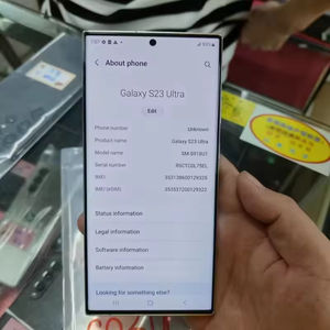 Telefono <span class=keywords><strong>Samsung</strong></span> S23 Ultra Originale Usato di Alta Qualità, Grado A+ 99% Nuovo, 5G CDMA LTE Sbloccato con Esim e Penna di Controllo, Versione USA - Product Image 2