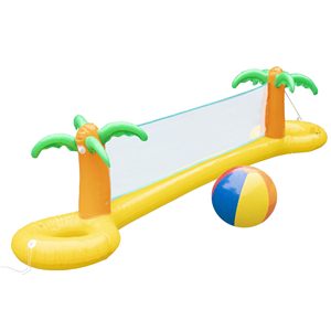 Offre Spéciale : Ensemble de filet de volley-ball géant gonflable en forme de palmier, 12FT, extra large, en PVC durable, jeu de piscine avec ballon, facile à gonfler, pour l'extérieur - Product Image 1