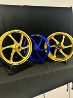 Jantes de moto forgées IASX 15 pouces 6061-T6, jantes légères haute performance pour Yamaha YZF R1, moto de course personnalisée