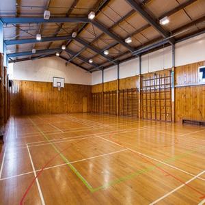 พื้นไวนิลกันลื่นสำหรับฝึกบาสเก็ตบอลในร่มพื้นไวนิลกันลื่น SPC ต้านทานการสึกหรอวอลเล่ย์บอลห้องฝึกเต้น - Product Image 2