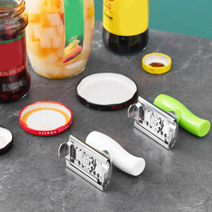 Ouvre-bouteille multifonction en acier inoxydable, ouvre-couvercles réglable, ouvre-bocaux, ouvre-boîtes à visser, gadget de cuisine - Product Image 5