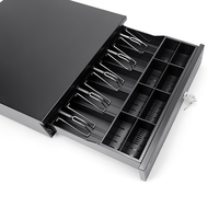 Tiroir-caisse mini format A4, 1 ensemble, système POS OEM, tiroir-caisse tactile Windows, imprimante de reçus, lecteur de codes-barres, tiroir-caisse 405