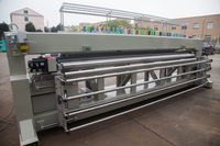 Máquina de bordado de 33 cabezales antiguos, colcha de material de cuero, colcha textil para el hogar, precio bajo, venta directa de fábrica, barata