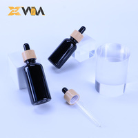 Flacon en verre de qualité alimentaire de 5 ml, 10 ml, 15 ml avec compte-gouttes et bouchon à vis, personnalisation possible pour sérum, essence, cosmétique