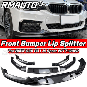 For G30 <b>Lip</b> Car Front Bumper <b>Splitter</b> Spolier <b>Lip</b> Diffuser Bumper Aprons Guard Cover Body Kit for BMW G30 G31 M Sport 2017-2020 - Product Image 2