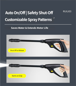 Idropulitrice ad Alta <span class=keywords><strong>Pressione</strong></span> 220V, Macchina Automatica Portatile per Lavaggio Auto, Alta <span class=keywords><strong>Pressione</strong></span> per Uso Domestico - Product Image 4