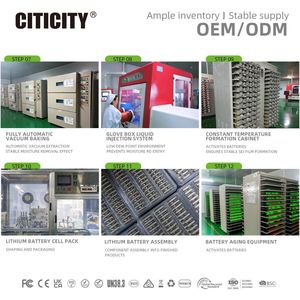 CITICITY C123A Baterías Recargables USB 16340 LiNiMnCoO2 Paquete de 4 2590mWh 3V 1200+ Ciclos de Vida Útil para Juguetes y Vehículos Eléctricos - Product Image 2
