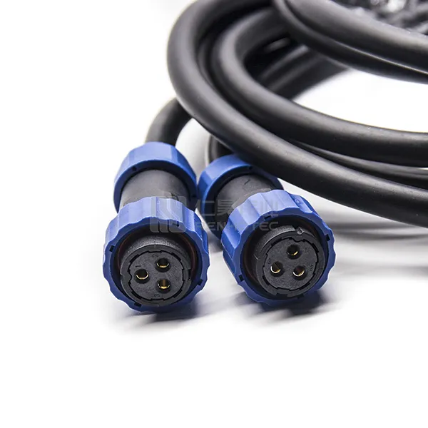 Waterproof Docking Connector Aviation Plug Sp13 2pin 3pin 4pin 5pin 6pin 7Pin Female to Power Supply IP68 Cable Connector SP1310