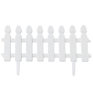 Offre Spéciale fournitures de jardin panneau de clôture en plastique blanc décor de jardin clôture équipement de Sport clôture en gazon artificiel - Product Image 1