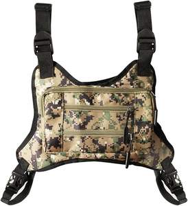 Échantillon gratuit Sac de poitrine tactique Porte-radios Holster Gilet utilitaire Sac de poitrine pour hommes et femmes - Product Image 1