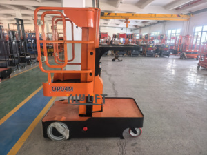 Prix usine Chariot de ramassage vertical à batterie 5m 6m avec plateau - Product Image 6