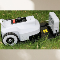 Tondeuse robot autonome fiable avec mise à jour OTA, capteur d'obstacles intelligent IA et fonctionnement sans limites de zone