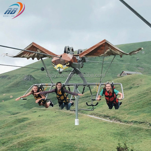 Equipo de Parque de Atracciones Profesional para Exteriores, Montaña de Árboles, Gran Parque Infantil, Aventura para Adultos, Tirolina - Product Image 6