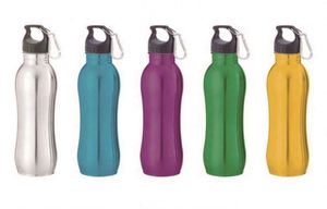 Thermos en acier inoxydable bleu, design moderne, double paroi, anti-fuite, écologique, isolation thermique de 6 à 12 heures, gobelet de voyage - Product Image 6