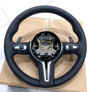 Volante in Pelle Personalizzato <span class=keywords><strong>M</strong></span> per BMW Serie 3, Serie 5, F10, F30, F31, F32, <span class=keywords><strong>F20</strong></span>, M3, M4, M5, Serie F, Accessori Auto - Product Image 4